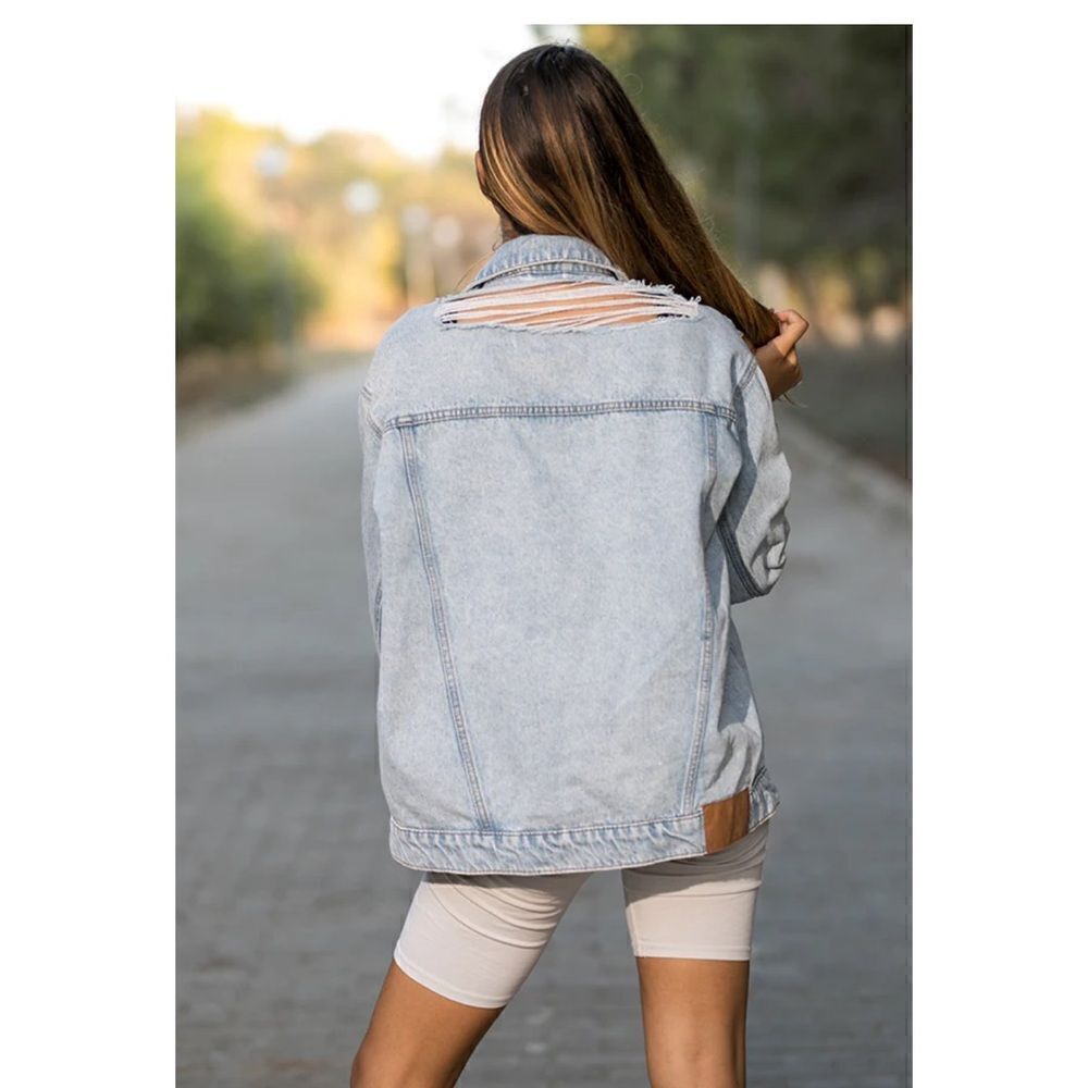 Cheap Monday NWT oversized denim jacket - Picture 3 of 6